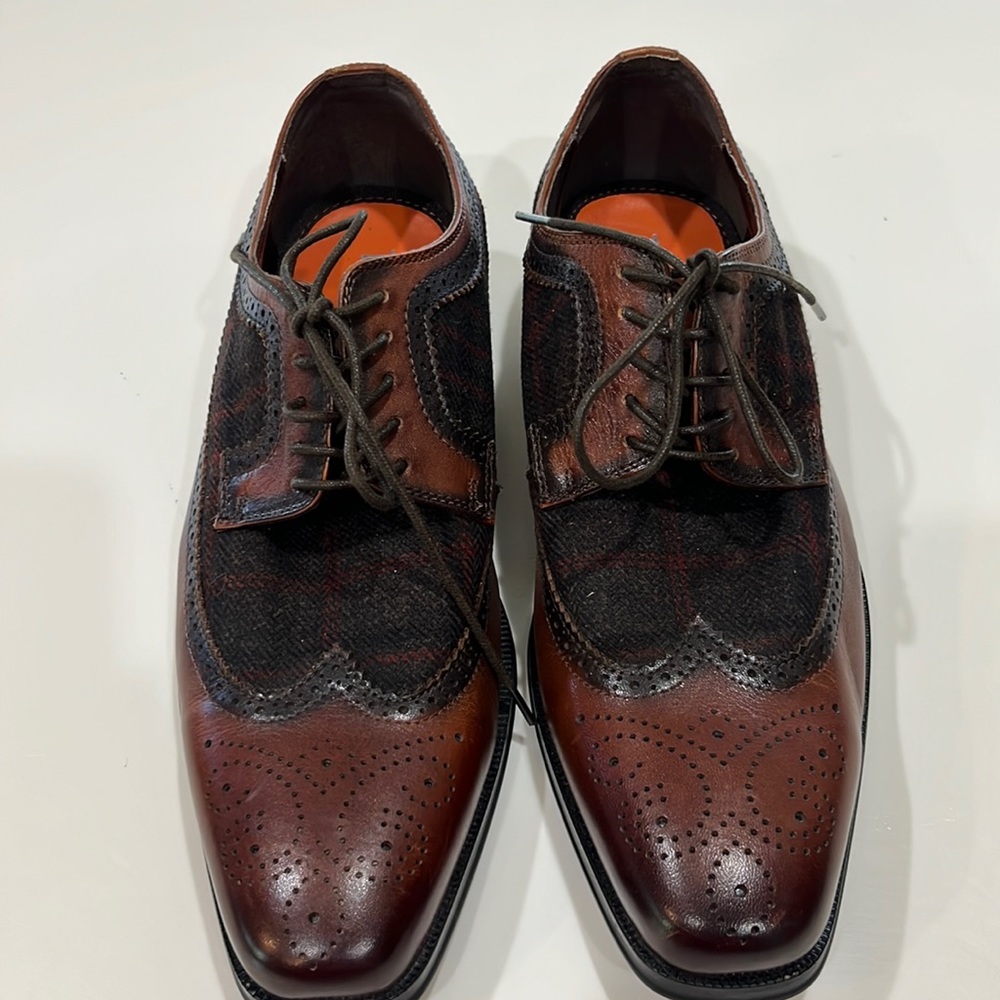 Tallia SergioTweed Oxfords Men’s Shoes